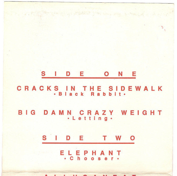 Various : Burnt... Yeah!!! Vol. 1 (7", Comp, RP, Gol)