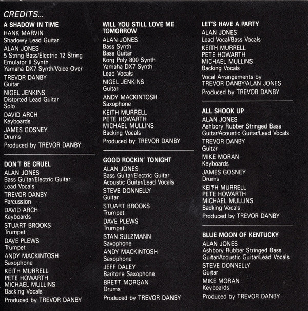 Alan Jones (4) : A Shadow In Time (CD, Album)