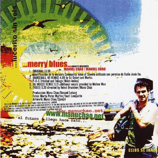 Manu Chao : Merry Blues (CD, Maxi, Enh)