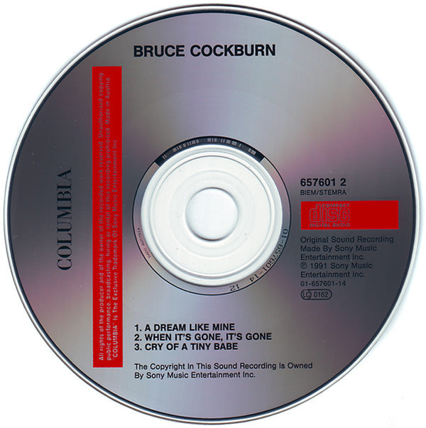 Bruce Cockburn : A Dream Like Mine (CD, Maxi)