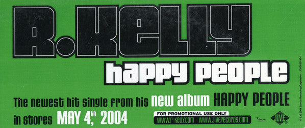 R. Kelly : Happy People (12", Promo)