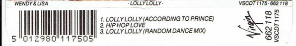 Wendy & Lisa : Lolly Lolly (CD, Maxi)
