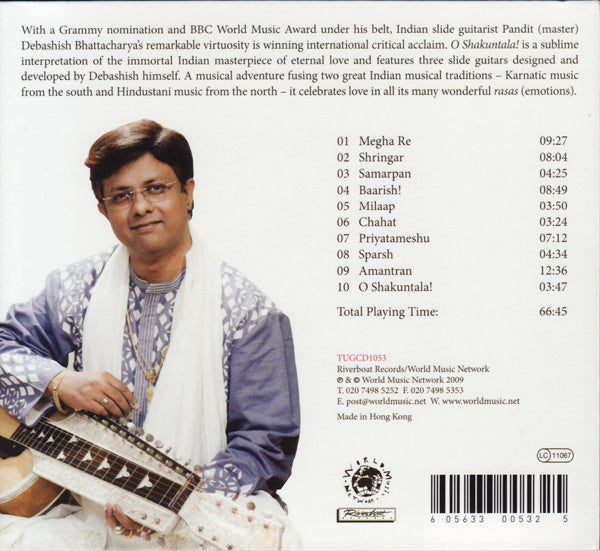 Debashish Bhattacharya : O Shakuntala! (CD, Album)