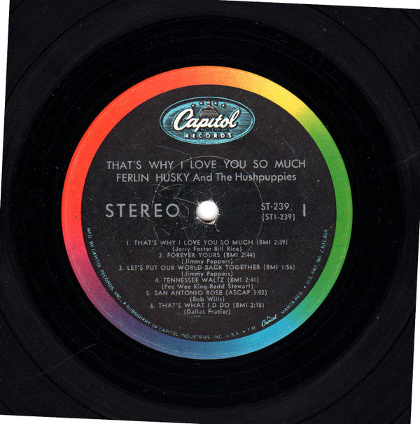 Ferlin Husky : That's Why I Love You So Much (LP, Album)