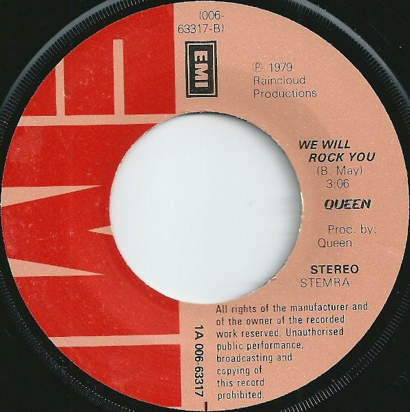 Queen : Crazy Little Thing Called Love (7", Single)