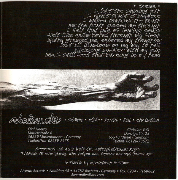 Stalemate (3) : Stalemate (7")