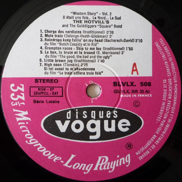 The Hotvill's And The Golddiggers « Square » Band : Il Était Une Fois... Le Nord... Le Sud (LP)