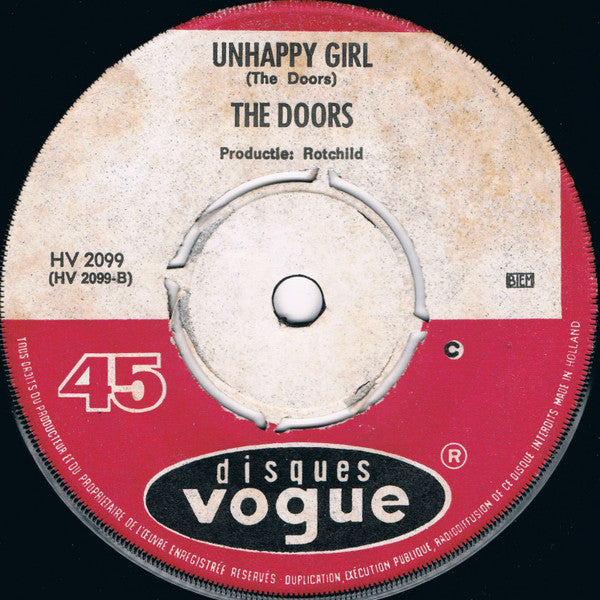 The Doors : People Are Strange  (7", Single)