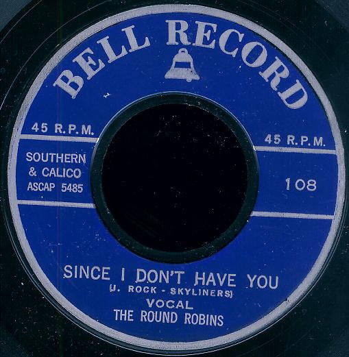 Joe Cenna / The Round Robins : Peter Gunn / Since I Don't Have You (7", Single)