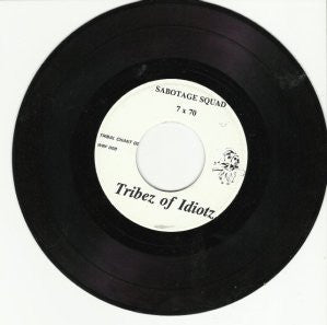 Tribez Of Idiotz : Geen Vuiltje Aan De Lucht (7", EP)