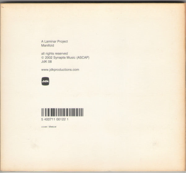 Laminar : Manifold (CD, Album)