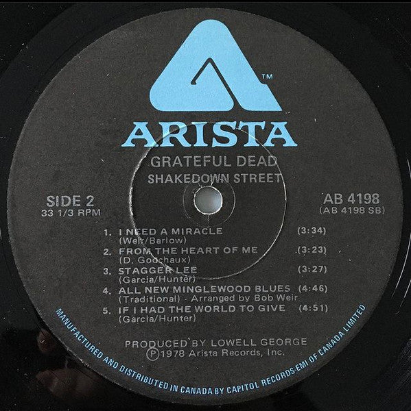 The Grateful Dead : Shakedown Street (LP, Album)