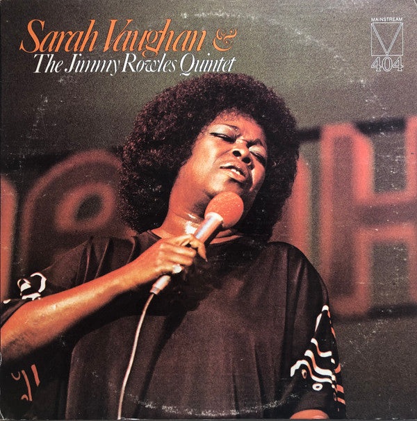 Sarah Vaughan & The Jimmy Rowles Quintet : Sarah Vaughan & The Jimmy Rowles Quintet (LP, Album)