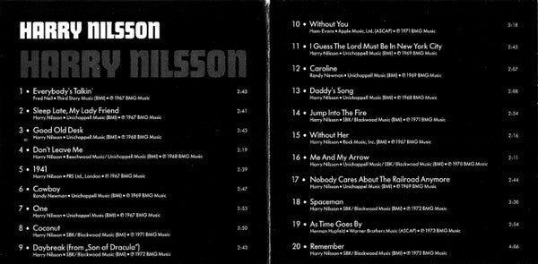 Harry Nilsson : The ★ Collection (CD, Comp)