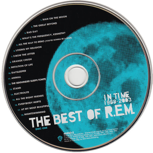 R.E.M. : In Time: The Best Of R.E.M. 1988-2003 (CD, Comp + CD, Comp, Enh, Car)