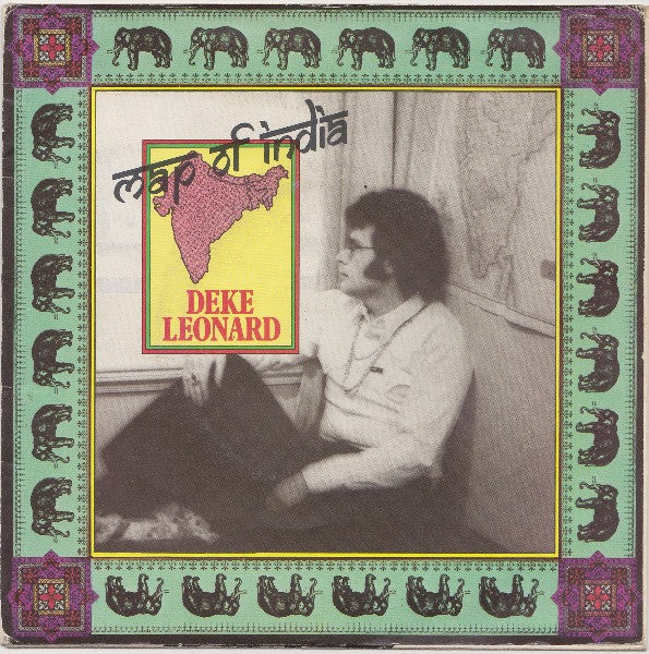 Deke Leonard : Map Of India (7", Single, Promo, Gat)