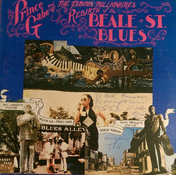 Prince Gabe And The Millionaires : Rebirth Of Beale St. Blues Vol. 2 (LP, Album)
