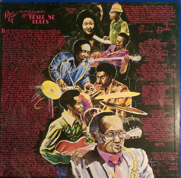 Prince Gabe And The Millionaires : Rebirth Of Beale St. Blues Vol. 2 (LP, Album)