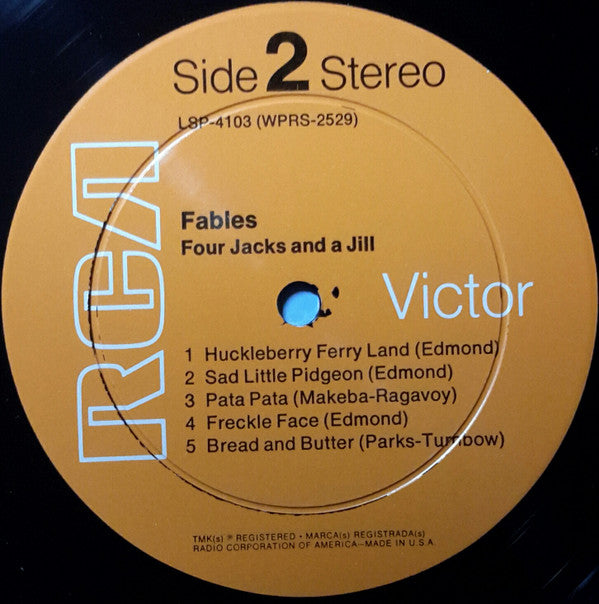 Four Jacks And A Jill : Fables (LP, Album)