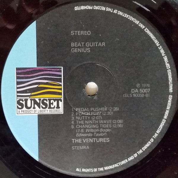 The Ventures : Beat Guitar Genius (LP, Comp, RE)