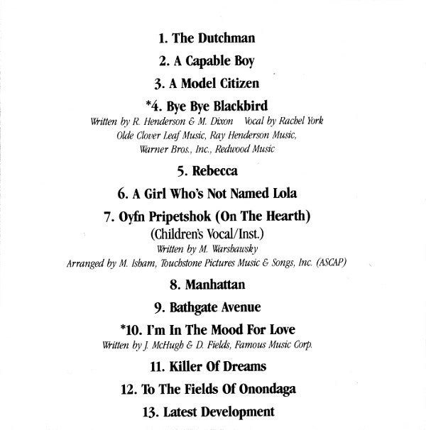 Mark Isham : Billy Bathgate (Music From The Original Soundtrack) (CD, Album)