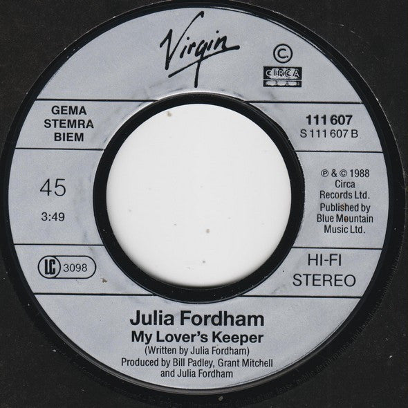 Julia Fordham : Happy Ever After (7")