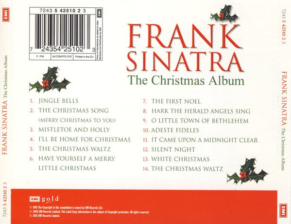 Frank Sinatra : The Christmas Album (CD, Album, RE)