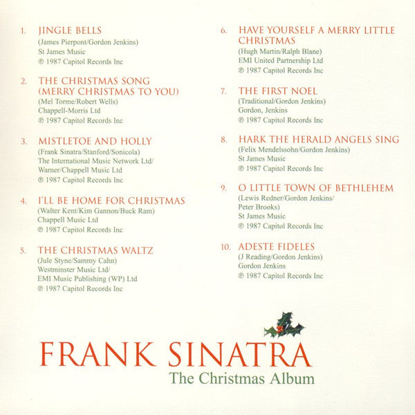 Frank Sinatra : The Christmas Album (CD, Album, RE)