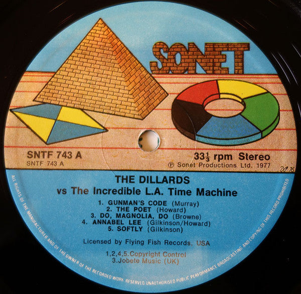 The Dillards : Vs The Incredible L.A. Time Machine (LP)