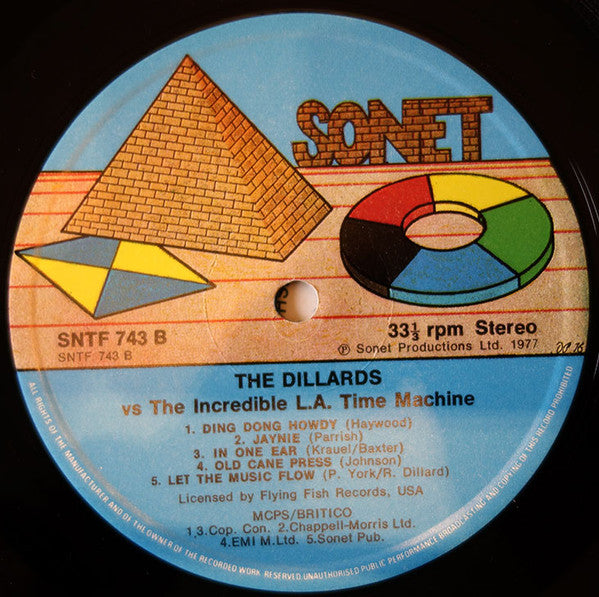 The Dillards : Vs The Incredible L.A. Time Machine (LP)