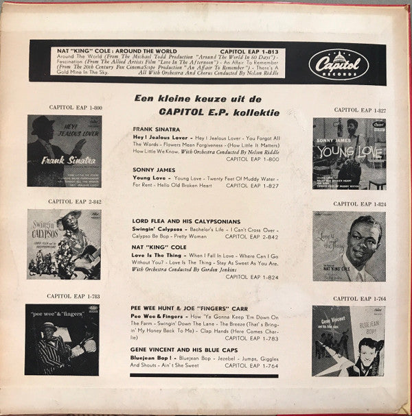 Nat 'King' Cole* With  Nelson Riddle : Around The World (7", EP)