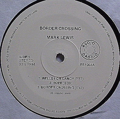 Mark Lewis (9) : Border Crossing (LP, Album)
