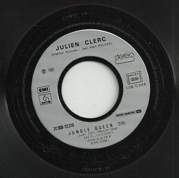 Julien Clerc : Mangos (7", Single)