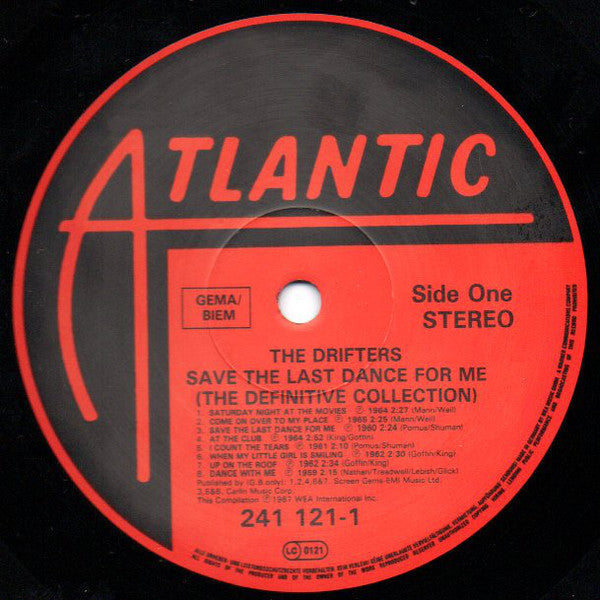 The Drifters : Save The Last Dance For Me (The Definitive Collection) (LP, Comp)