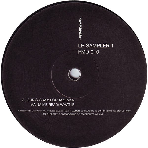 Chris Gray / Jaime Read : LP Sampler 1 (12", Smplr)