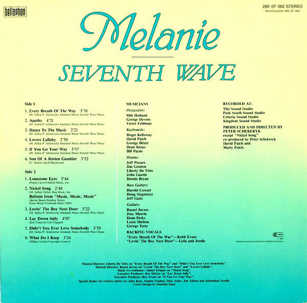 Melanie (2) : Seventh Wave (LP, Album)