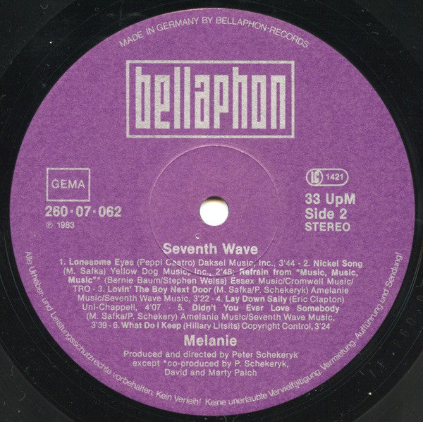 Melanie (2) : Seventh Wave (LP, Album)