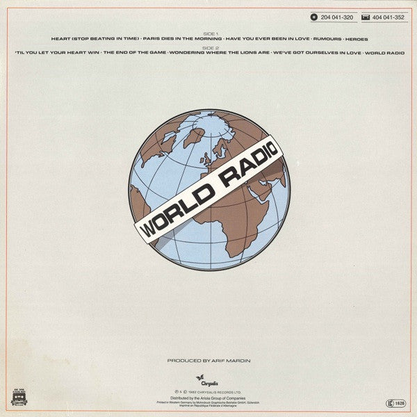 Leo Sayer : World Radio (LP, Album)