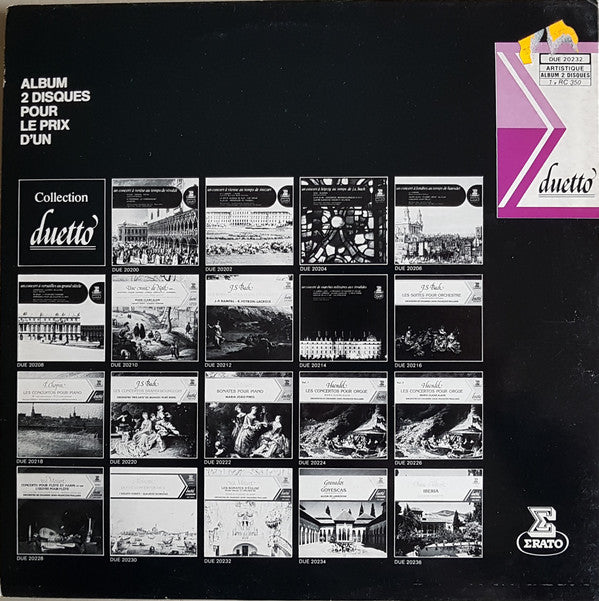 Wolfgang Amadeus Mozart - Marie-Claire Alain, Orchestre De Chambre Jean-François Paillard : Les Sonates D'Église Pour Orgue Et Orchestre (2xLP, Comp)