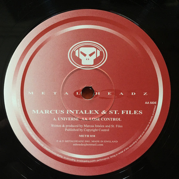 Marcus Intalex & ST Files : Universe / Lose Control (12")