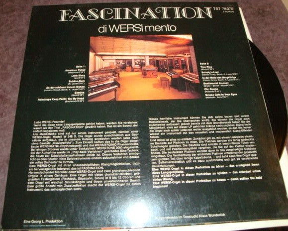 Klaus Wunderlich : Fascination - Di Wersi Mento (LP)