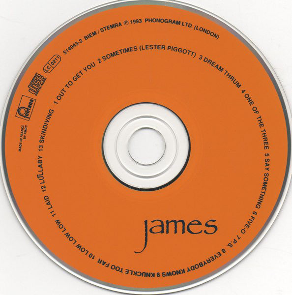 James : Laid (CD, Album)
