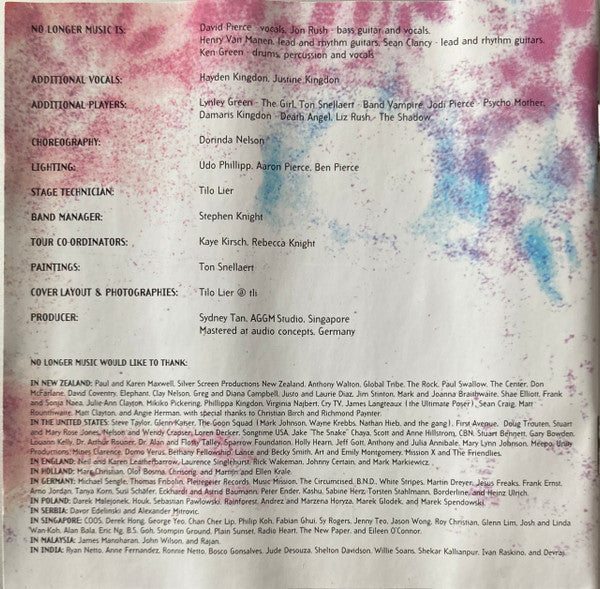 No Longer Music : Passion (An Act Of) (CD, Album, Enh)