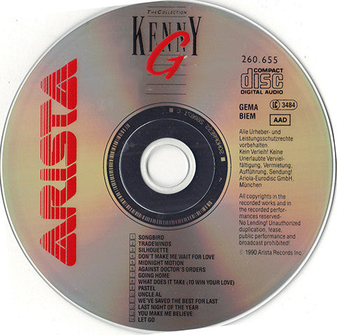 Kenny G (2) : The Collection (CD, Comp)