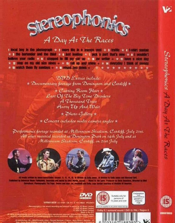 Stereophonics : A Day At The Races (DVD-V, PAL)