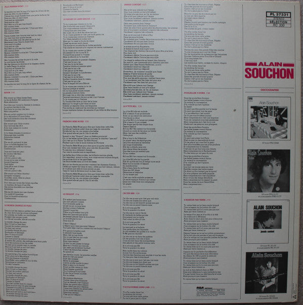 Alain Souchon : Alain Souchon (LP, Comp)