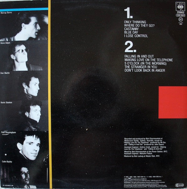 Mi-Sex : Where Do They Go? (LP, Album)