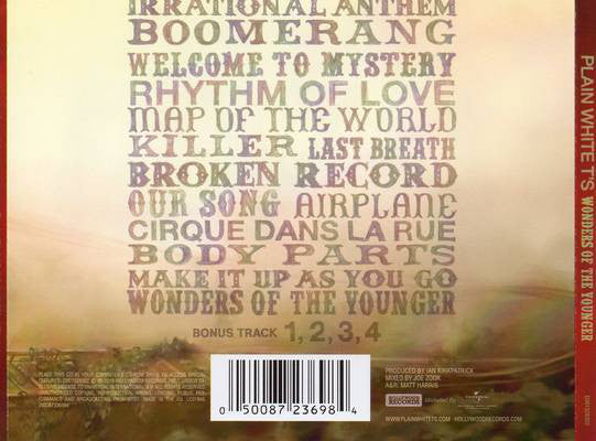 Plain White T's : Wonders Of The Younger (CD, Album)