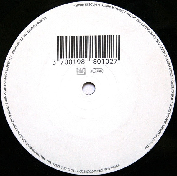 Synap-6 : Jump On The Bells (12")