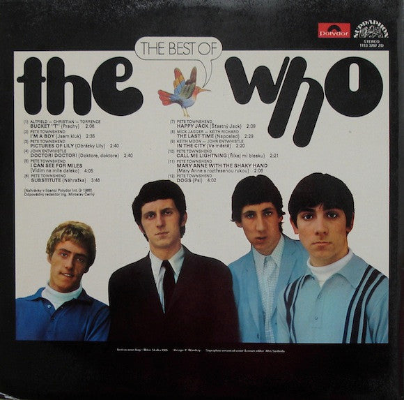 The Who : The Best Of The Who (LP, Comp)